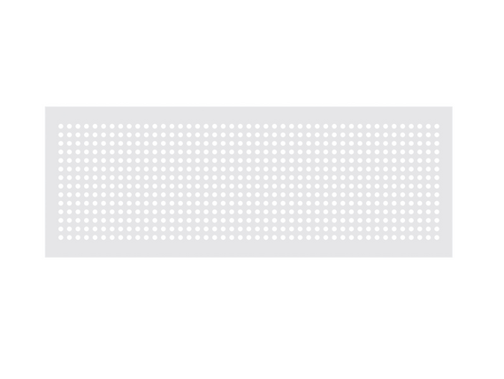 Zehnder_CSY_ComfoGrid Roma decorative grille Rendering Zehnder ComfoGrid CLD Comfortable indoor ventilation Angled view