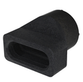 ComfoFit Therm convertor DN90-Flat 51, for ComfoTube Therm, black, EPP